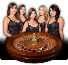 Meja Baccarat Live dengan kartu untuk Banker dan Player